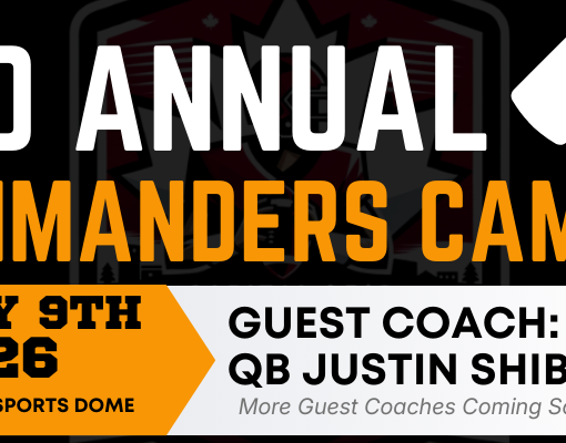 3rd Annual Commanders Challenge QB & REC Camp