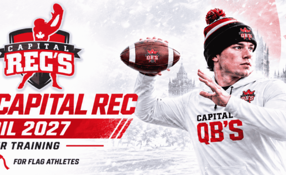 Capital QB's and Receiver 2027 training in Ottawa