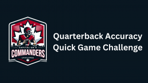 Quarterback Accuracy Quick Game Challenge